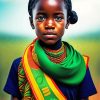 African Zulu Girl Diamond Painting