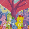 Colorful Cartoon Bears Diamond Painting