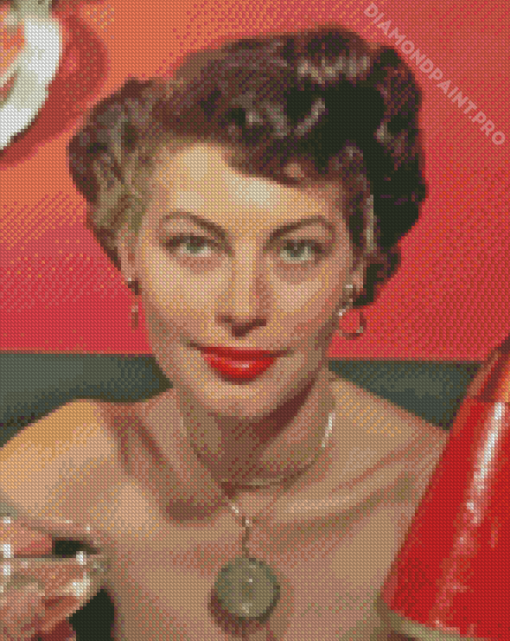 Cool Ava Gardner Diamond Painting