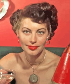 Cool Ava Gardner Diamond Painting