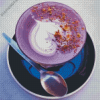 Purple Coffee Diamond Painting