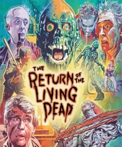 Return Of The Living Dead Poster Diamond Painting