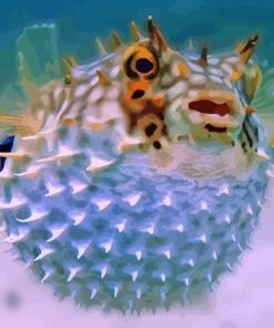 Puffer Fish Diamond Painting