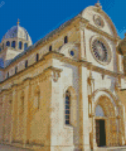 Cathedral Of St James In Sibenik Diamond Painting