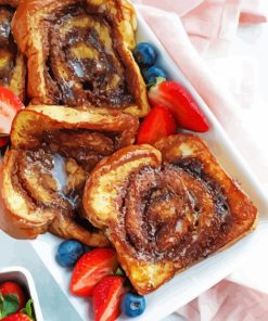 Cinnamon Swirl French Toast Diamond Painting