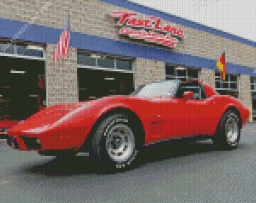 1979 Chevrolet Corvette Car Diamond Painting