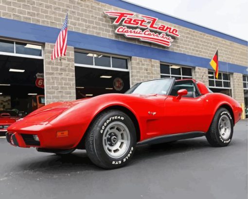 1979 Chevrolet Corvette Car Diamond Painting