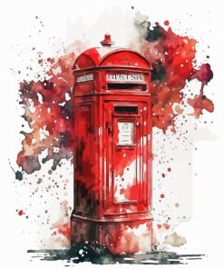 Abstract Post Box Diamond Painting