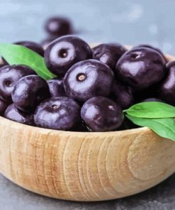 Acai Fruit Bowl Diamond Painting