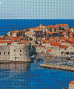 Adriatic Sea Dubrovnik Diamond Painting