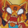 Angry Aggretsuko Diamond Painting