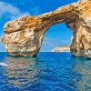 Azure Window In Malta Diamond Painting