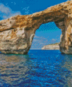 Azure Window In Malta Diamond Painting