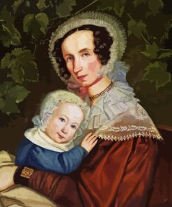 Baroness Reinthal With Her Daughter Diamond Painting