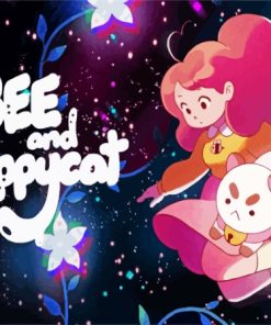 Bee And Puppycat Poster Diamond Painting