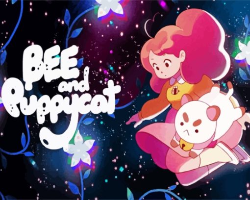 Bee And Puppycat Poster Diamond Painting