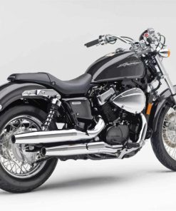 Black Honda Shadow Phantom Diamond Painting