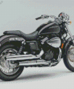 Black Honda Shadow Phantom Diamond Painting