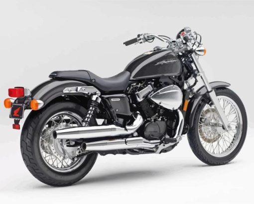 Black Honda Shadow Phantom Diamond Painting