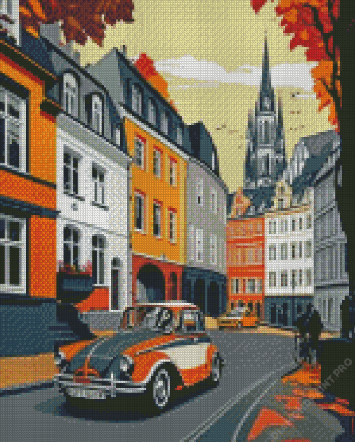 Bonn Germany City Art Diamond Painting