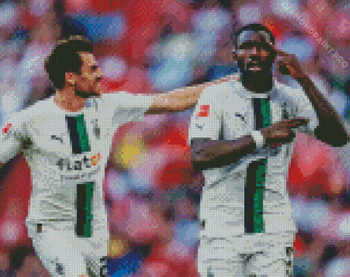 Borussia Monchengladbach Footballers Diamond Painting