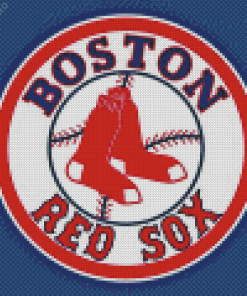 Boston Red Sox Logo Diamond Painting