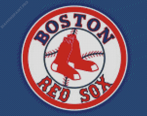 Boston Red Sox Logo Diamond Painting