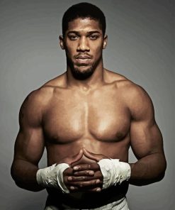 British Boxer Anthony Joshua Diamond Painting