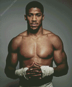 British Boxer Anthony Joshua Diamond Painting