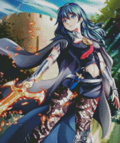 Byleth Fire Emblem Diamond Painting