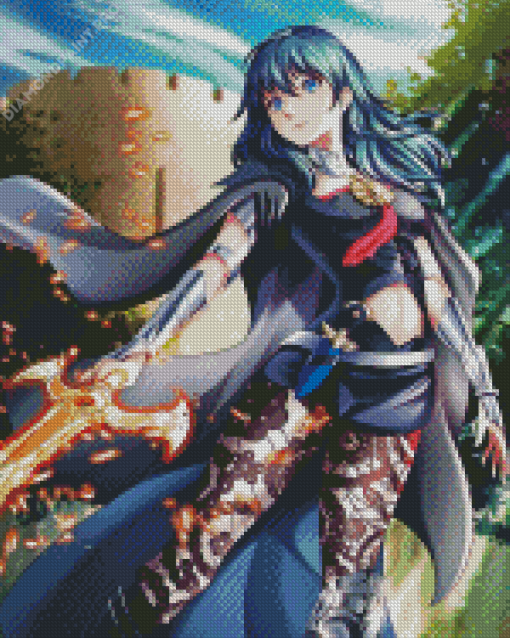 Byleth Fire Emblem Diamond Painting