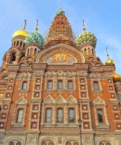 Cathedral Of The Savior On Blood Diamond Painting