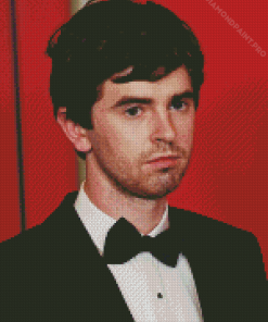 Classy Actor Freddie Highmore Diamond Painting