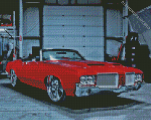 Cutlass Supreme Car Diamond Painting