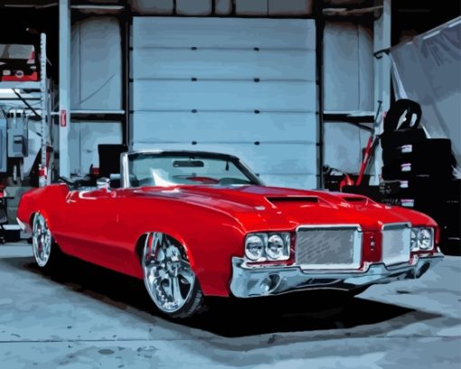 Cutlass Supreme Car Diamond Painting