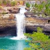 DeSoto Alabama Waterfall Landscape Diamond Painting