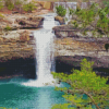 DeSoto Alabama Waterfall Landscape Diamond Painting