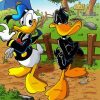 Disney Donald And Daffy Art Diamond Painting