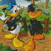 Disney Donald And Daffy Art Diamond Painting