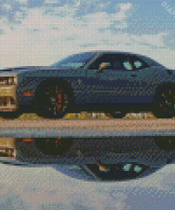 Dodge Challenger Hellcat Redeye Diamond Painting