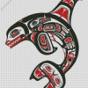 Dolphin Haida Art Diamond Painting