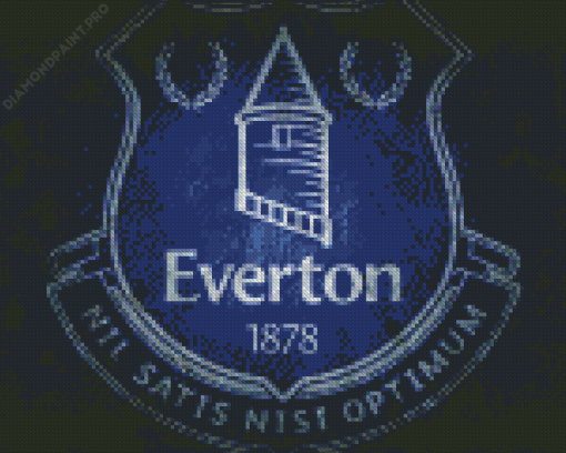 Everton Club Football Crest Diamond Painting