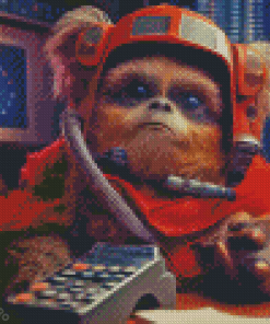 Ewok Diamond Painting