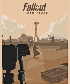 Fallout New Vegas Poster Diamond Painting