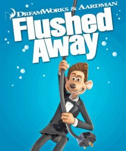 Flushed Away Roddy Poster Diamond Painting