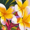 Frangipani Diamond Painting