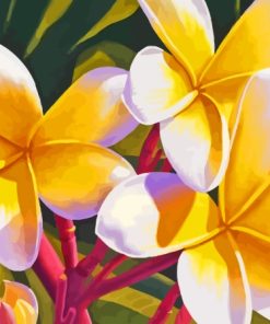 Frangipani Diamond Painting