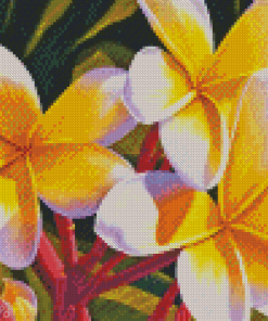 Frangipani Diamond Painting