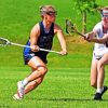 Girls Playing Lacrosse Diamond Painting