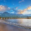 Hanalei Bay Beach In Hawaii Diamond Painting